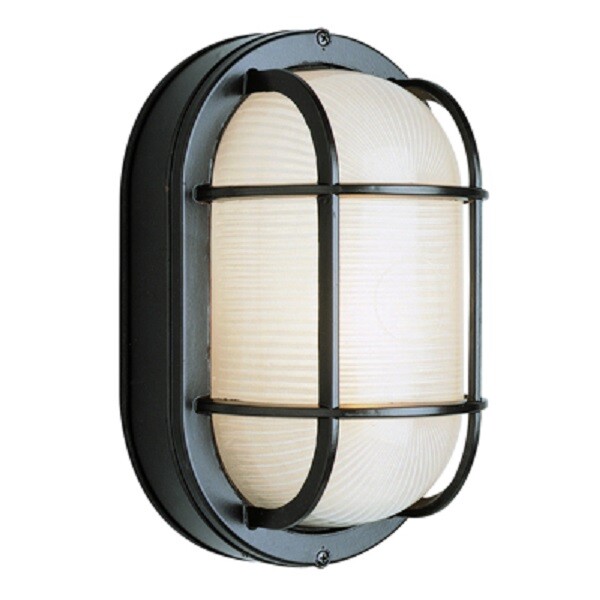NIB TRANS GLOBE EXTERIOR LIGHT BULK HEAD BLACK 41005BK