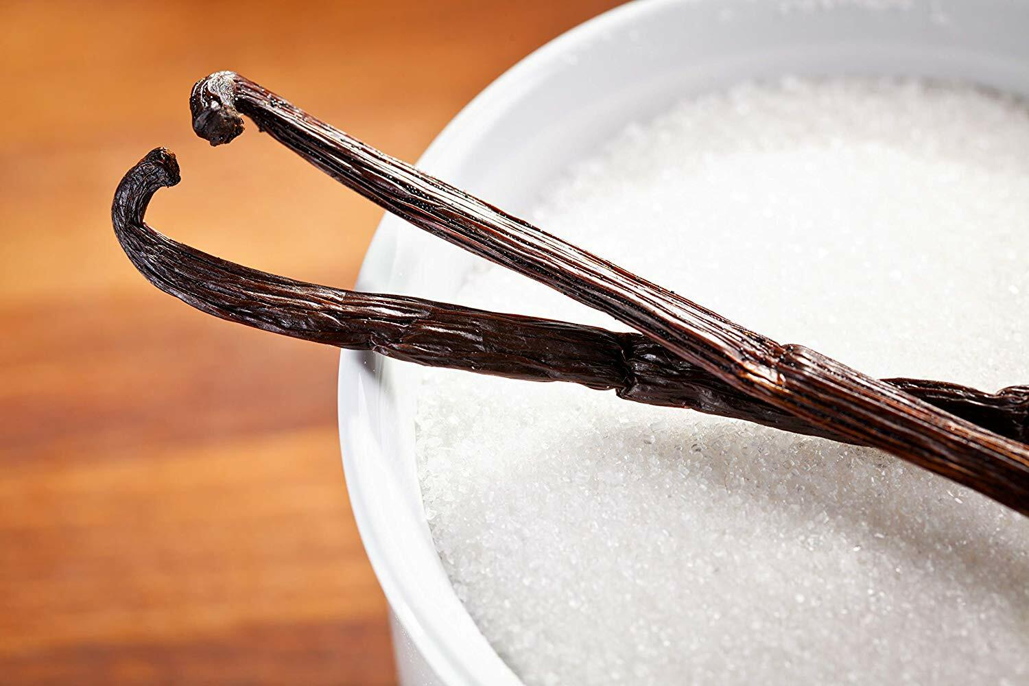 Tahitian Vanilla Beans | Whole Grade A Pods for Cooking, Baking & Extract Making