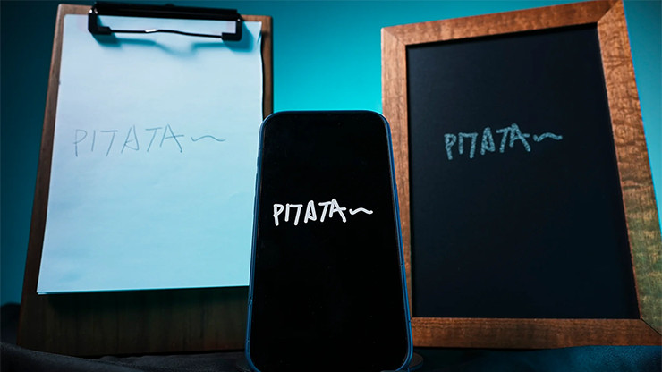 PITATA Inversion Board - Magic Trick Illusion Effect Mentalism Chalkboard