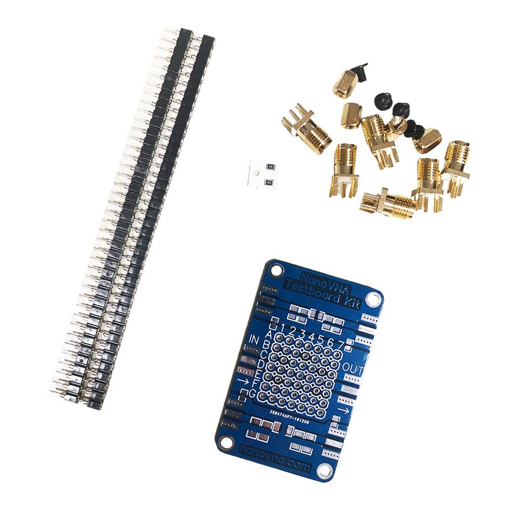 1Pc NanoVNA Testboard KitRadio Frequency Test Board Vector Network Test Filters