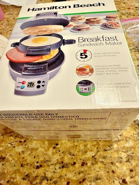 Hamilton Beach 25478 Breakfast Sandwich Maker - Silver