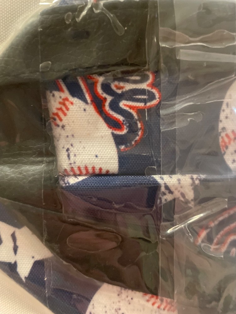 -it’s baseball/softball time! rectangular baseball tote with handles