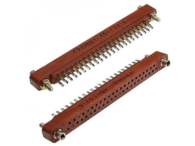 GRPMSh-1-45GO2-V ГРПМШ-1-45ГО2-В Vintage Rectangular Socket 1.48A 250V