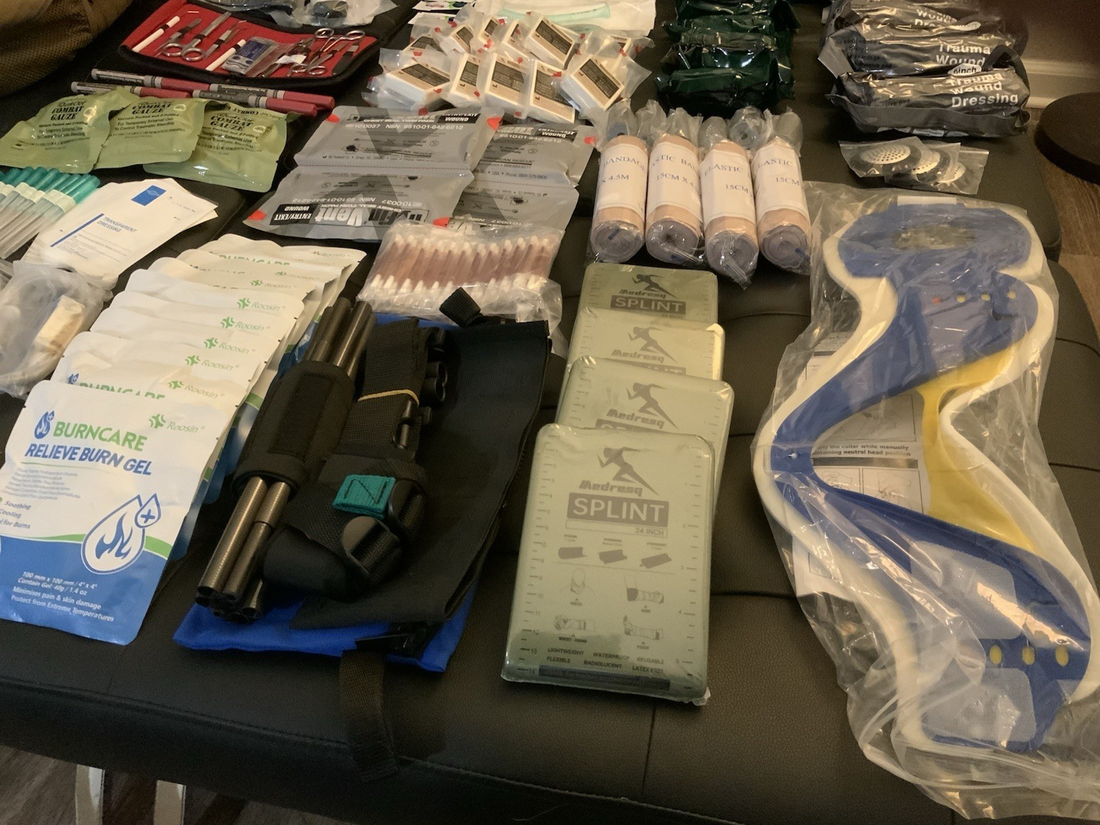 W1 Combat Medic Aid Bag (Stocked And Unexpired)- 322 Pieces