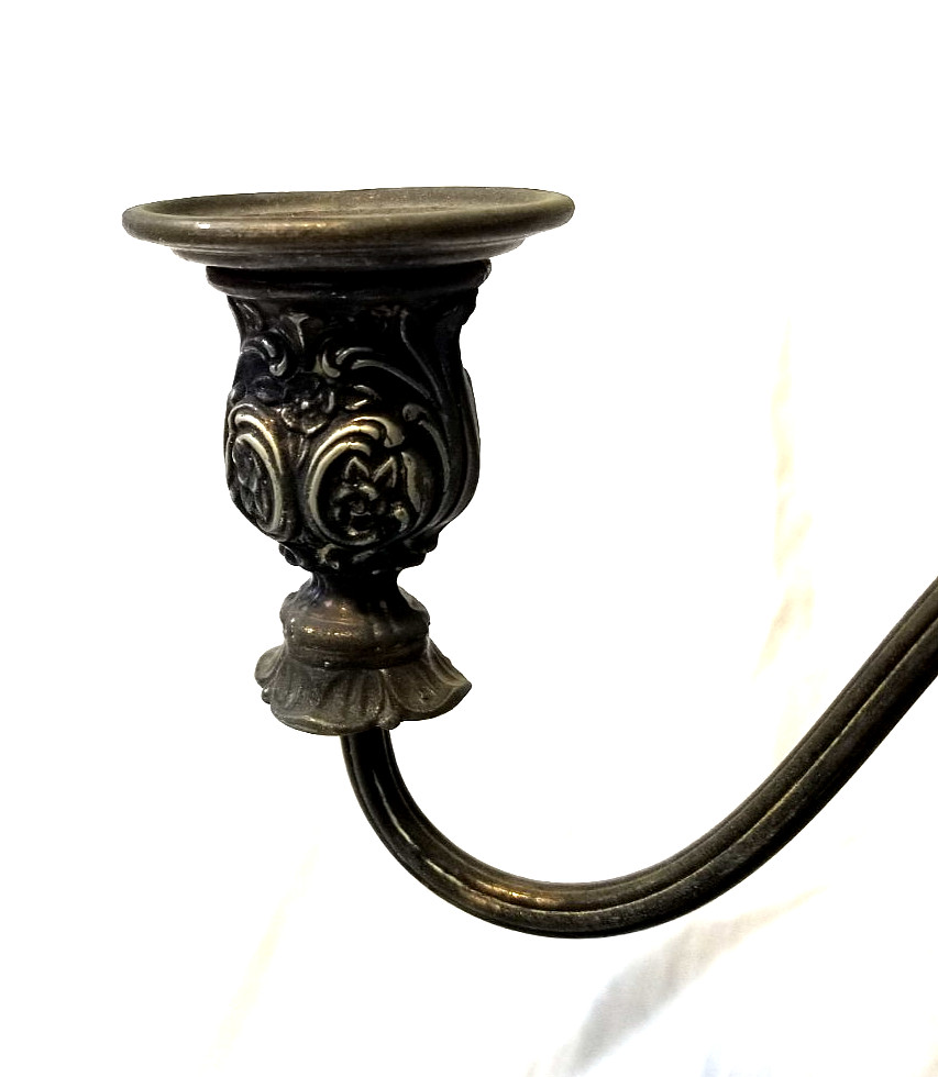 Vintage Candelabra Wm Rogers & Son Convertible Silver Plate Candlestick Holder