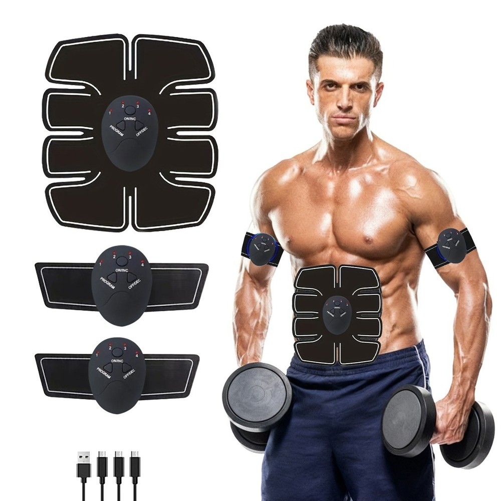 Electronic Abs Stimulator Muscle Toner for Effective Ab Workout