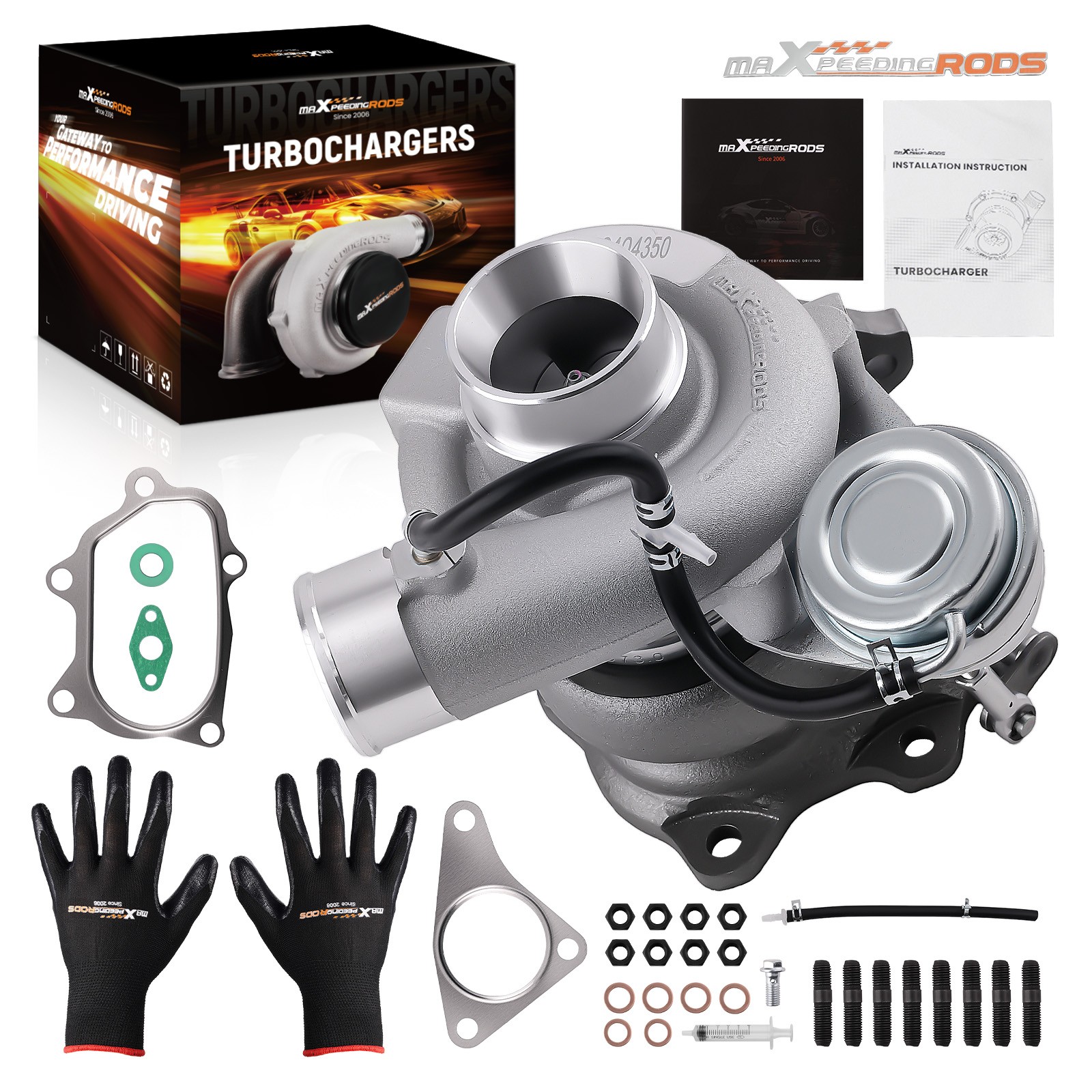 Turbocharger Turbo for Subaru Forester Impreza WRX 2.0L TD04L-13T 49377-04300