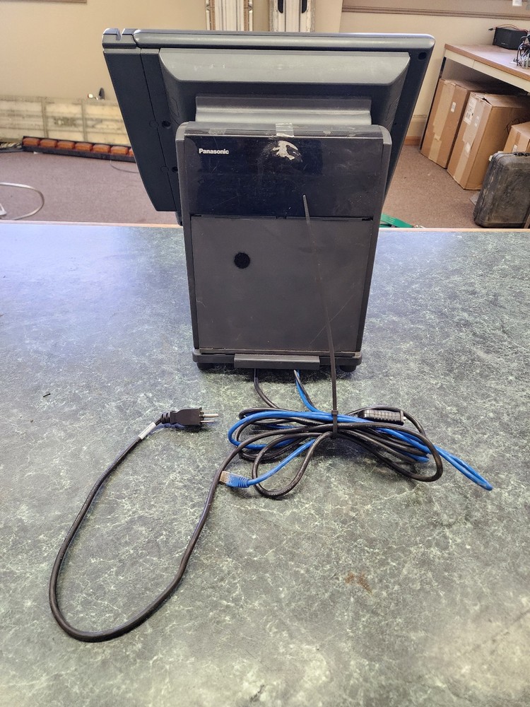 Panasonic JS-960 POS Model JS-960WP 15" Workstation w/ Card Reader