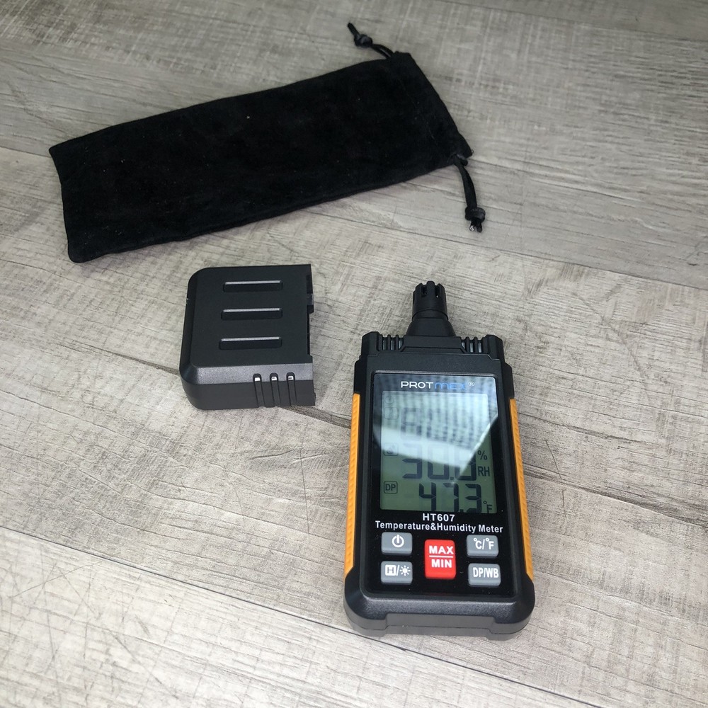 HT607 Temperature Humidity Meter High Precision Digital Hygrometer