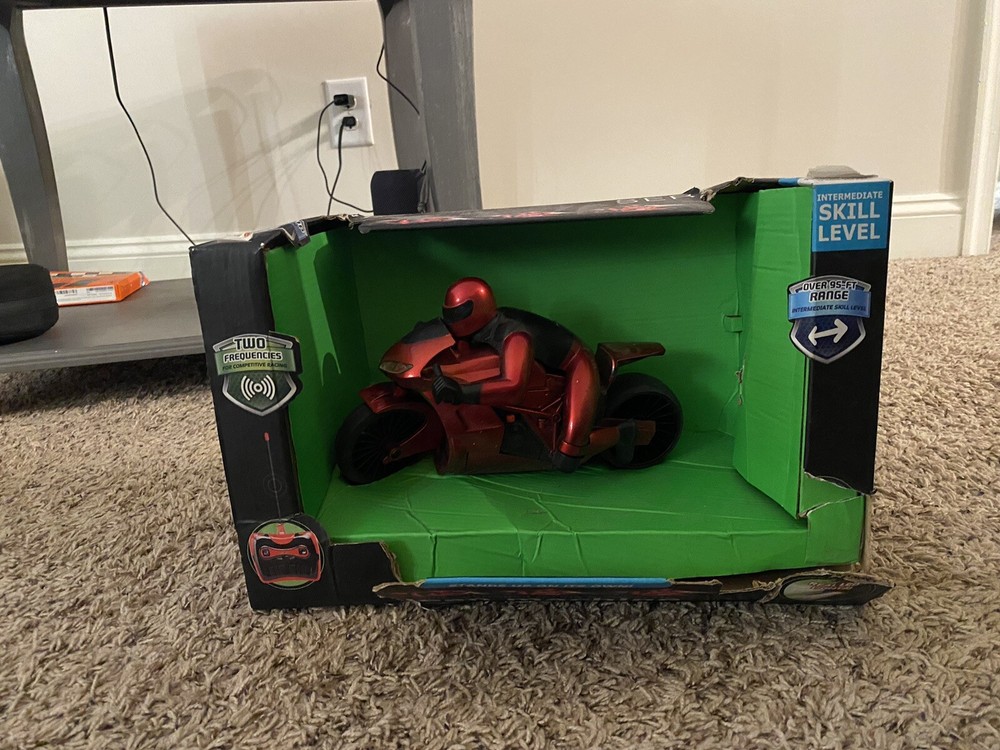 Lean Machine Voice Controlled Motorized Motorcycle