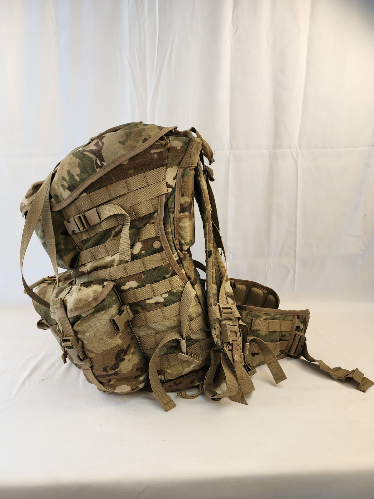 Good - MOLLE 4000 Large Field Pack OCP Multicam Complete Military Backpack