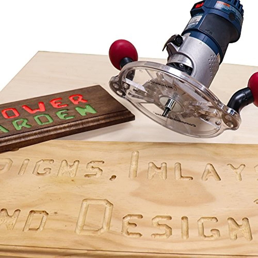 Milescraft 1225 Compact Sub Base - Universal Sub Base for Compact / Trim Routers