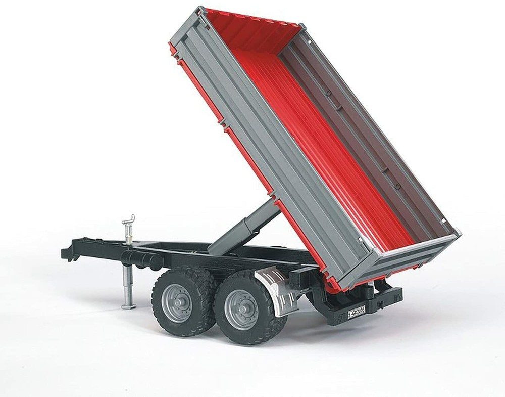 Bruder Tipping Trailer With Grey Sides
