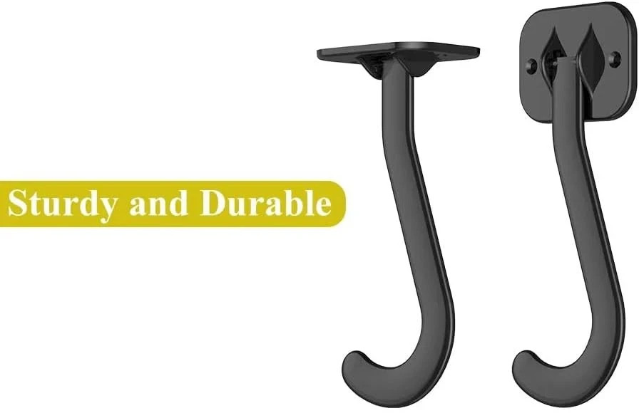 Folding Banana Hanger Hook Black 1 Pack, Self Adhesive Holder