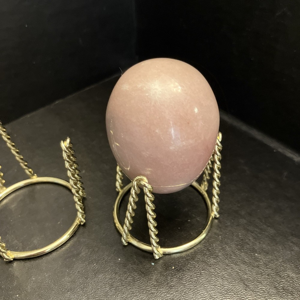 2 Unusual Egg Stands Display B15