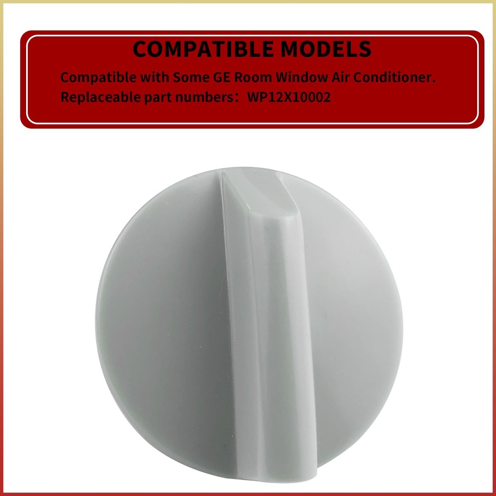 WP12X10002 Air Conditioner Control Knob Replacement Part - Compatible Plastic