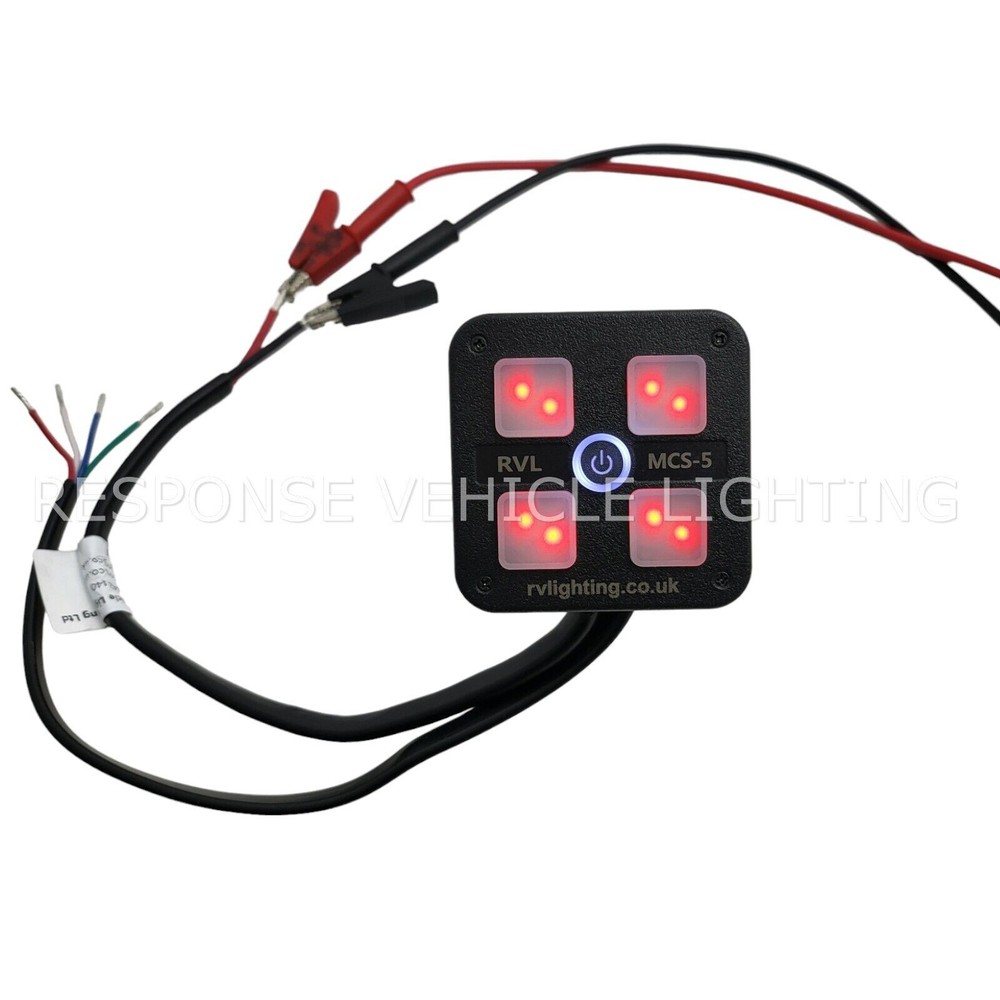 12v Switch Control Panel For Amber LED Light Bars Work Strobe Hazard Lights 24v