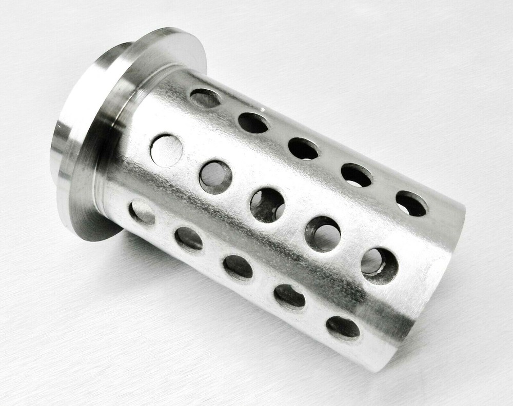 Perforated Flask 3" x 6" Casting Flask Vacuum Casting Stainless 1/8" Wall