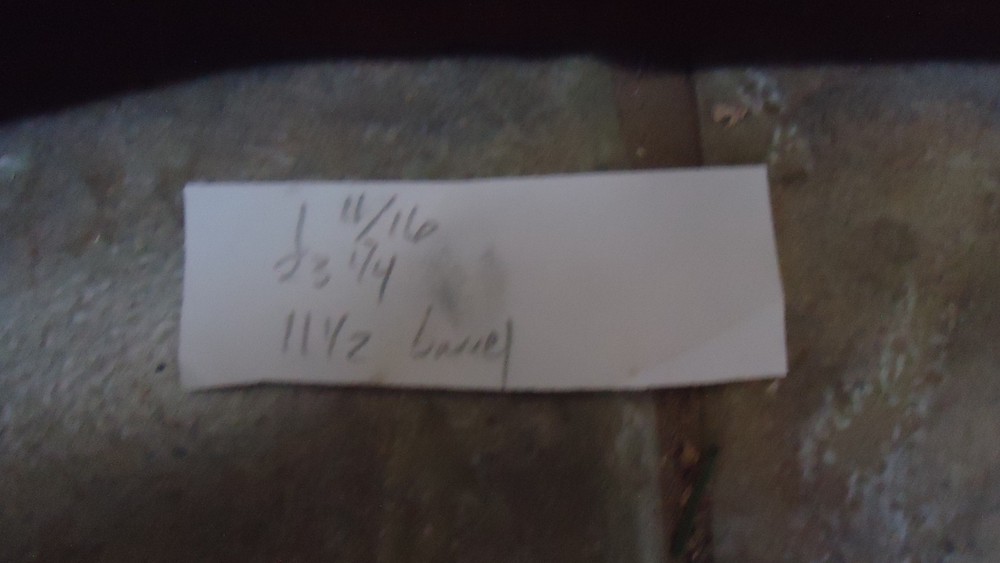 Rifle Half Stock Blank, Muzzleloader?, 23 1/4" x 1 11/16", Walnut