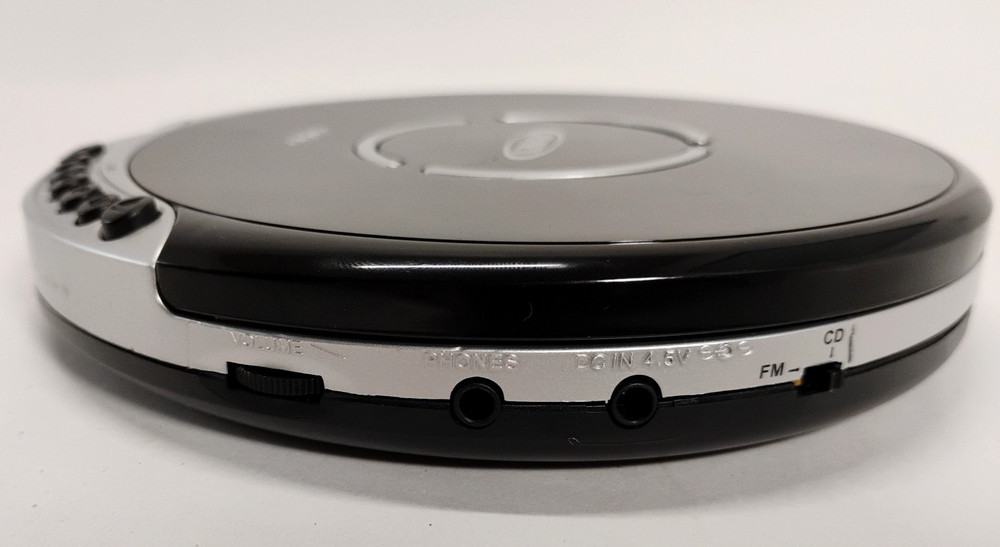 Jensen CD-60 Portable CD Player Tested Working Personal Discman Style