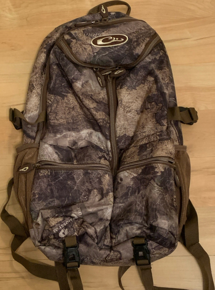Drake Camouflage Hunting Backpack Padded & Adjustable Straps Polyester 4 Pockets