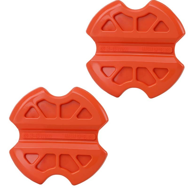 2pcs Electrician Wire Pulling Tool Rubber Holder Wire Drawing Antislip Grip