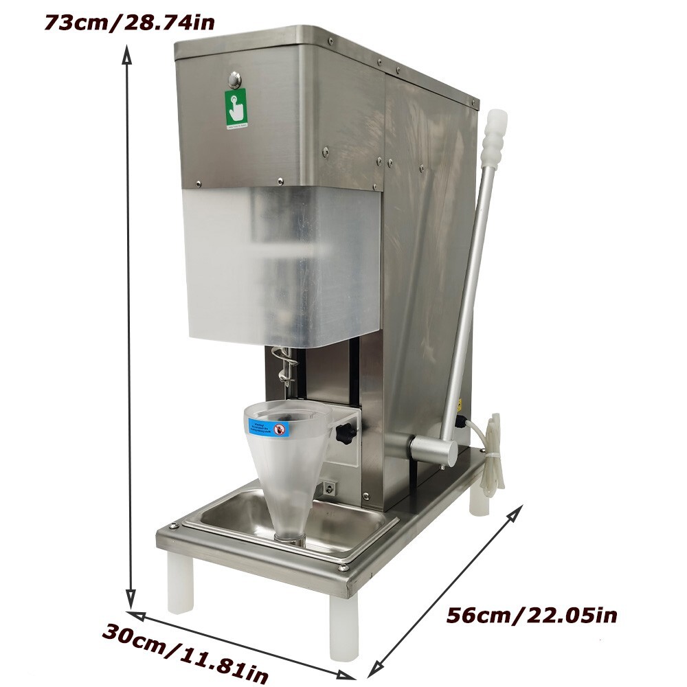 110V Frozen Yogurt Blending Machine, Yogurt Milkshake Ice Cream Mixing Machine