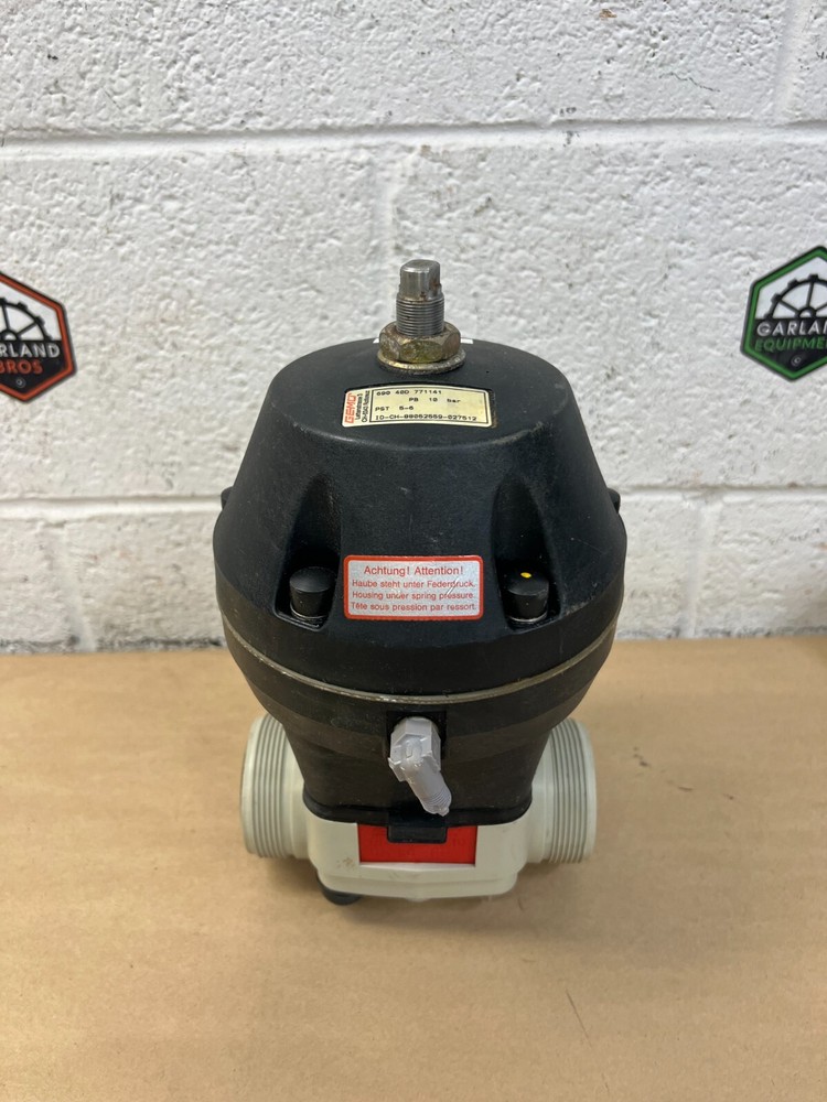 Gemü DN 40 PN10 DA 50 PP Diaphragm Valve