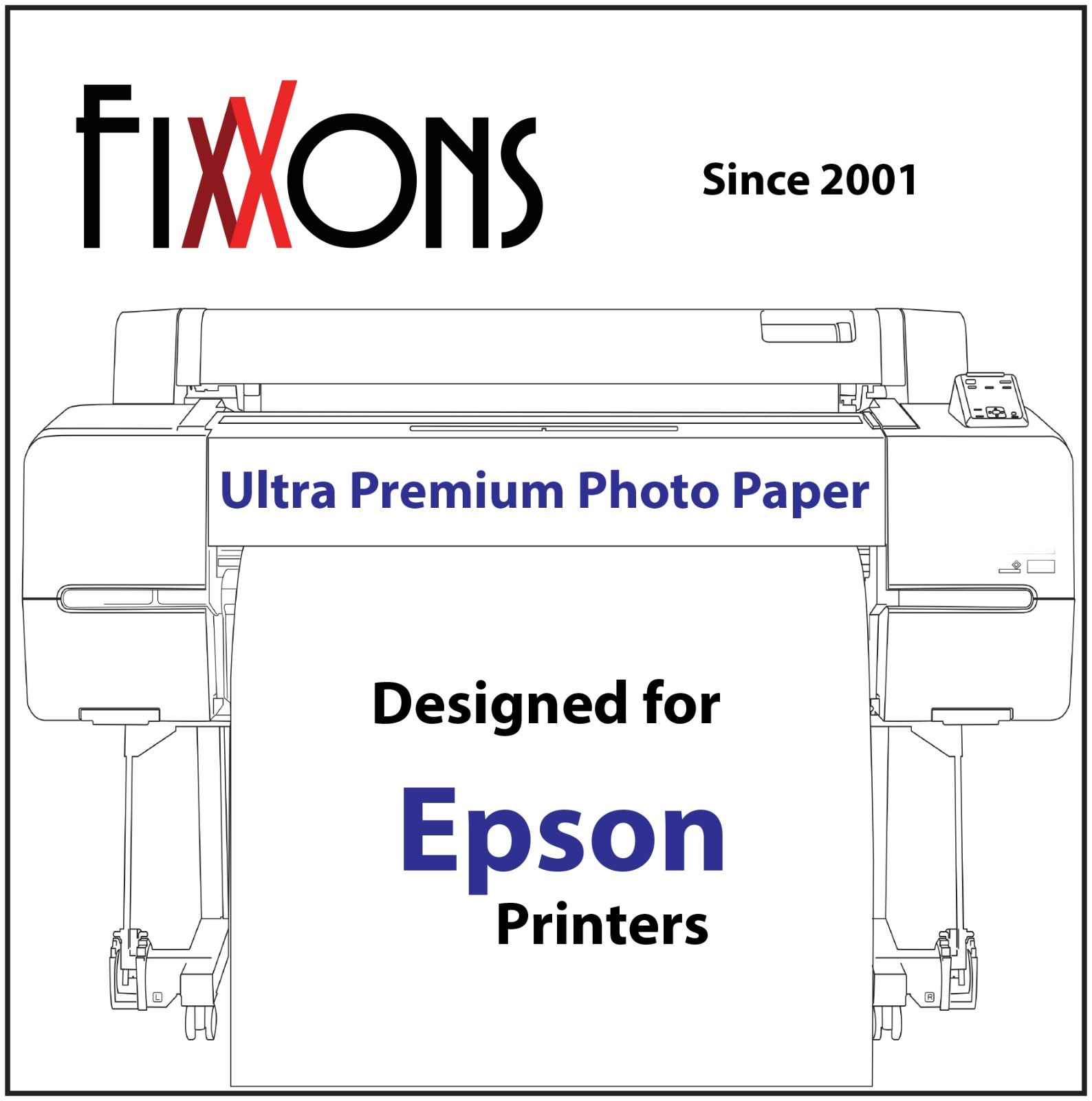 Ultra Premium Luster Inkjet Photo Paper 17" x 100' for Epson