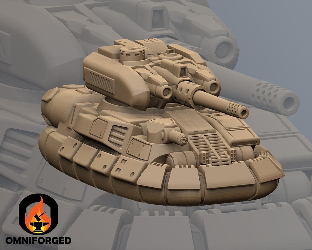 Kondrtiy Hover Vehicle Mini MWO Mech Miniature Compatible with Battletech