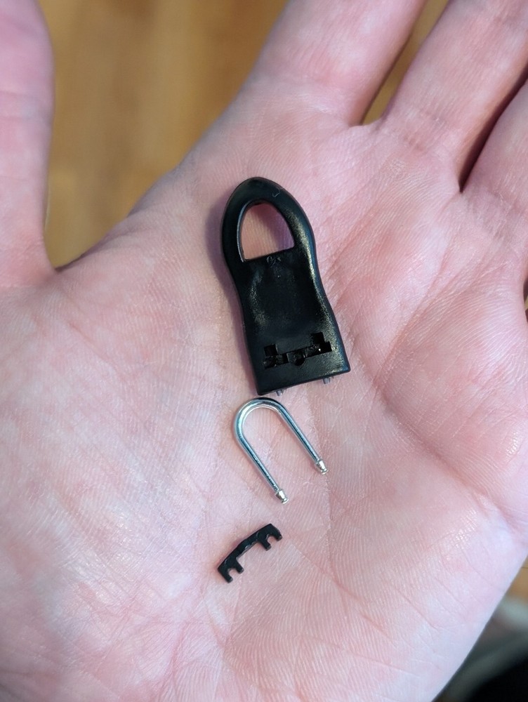 4 PCS Detachable Zipper Pull Replacement Zippers Pull Tabs Zipper Sliders Repair