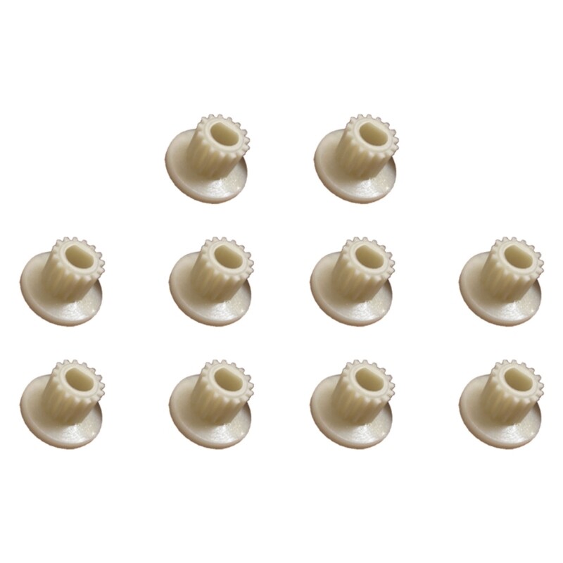 10 Pack Efficient Bread Maker Gear Motor Transmission Set 15 Teeth Belt
