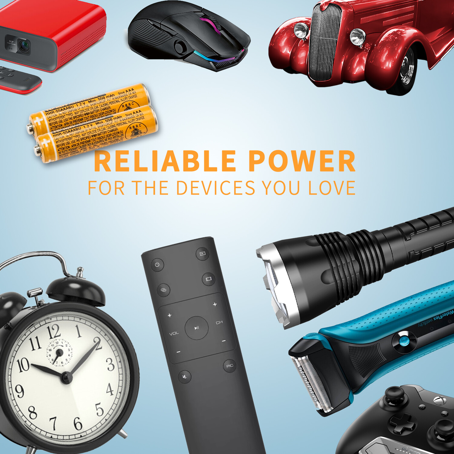 4~20PCS 550mAh 1.2V AAA NI-MH Rechargeable Cordless Phones Battery for Panasonic