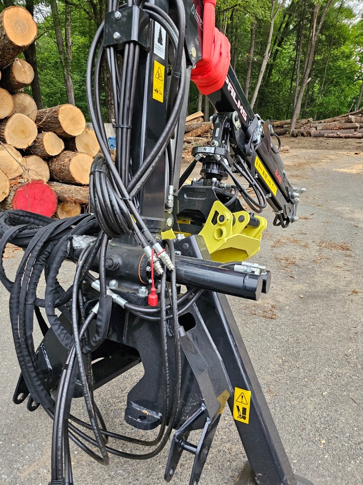 Palms Grapple Loader 2.42-Forestry Trailer Grapple crane