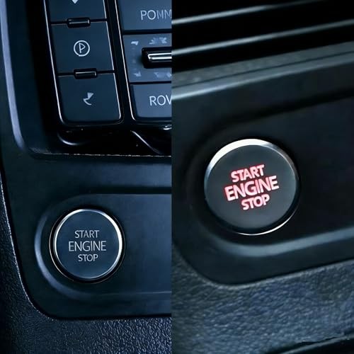 Engine Start Stop Push Button Switch Compatible with VW Tiguan Golf Passat