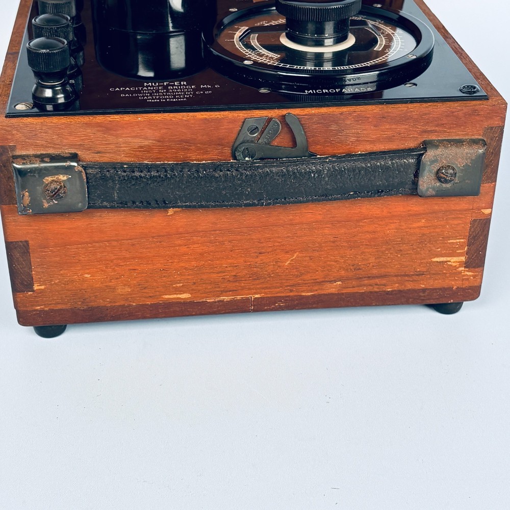 Voltmeter Potentiometer Baldwin Instruments Co x4 Logohm Mk 6 Microfarads Rare