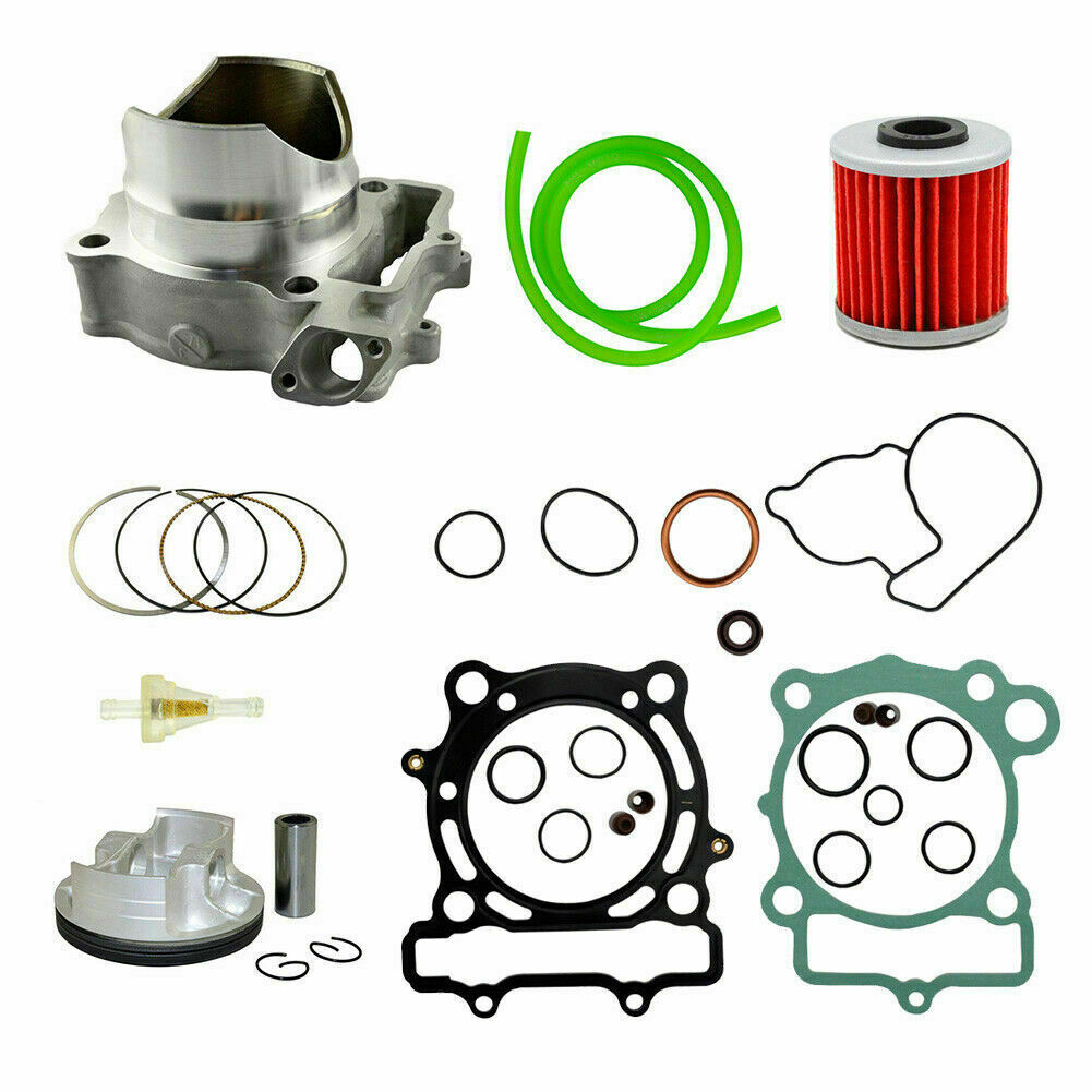 77mm Cylinder Piston Rings Top End Gasket Valves Kit for Suzuki RMZ250 2004-2006