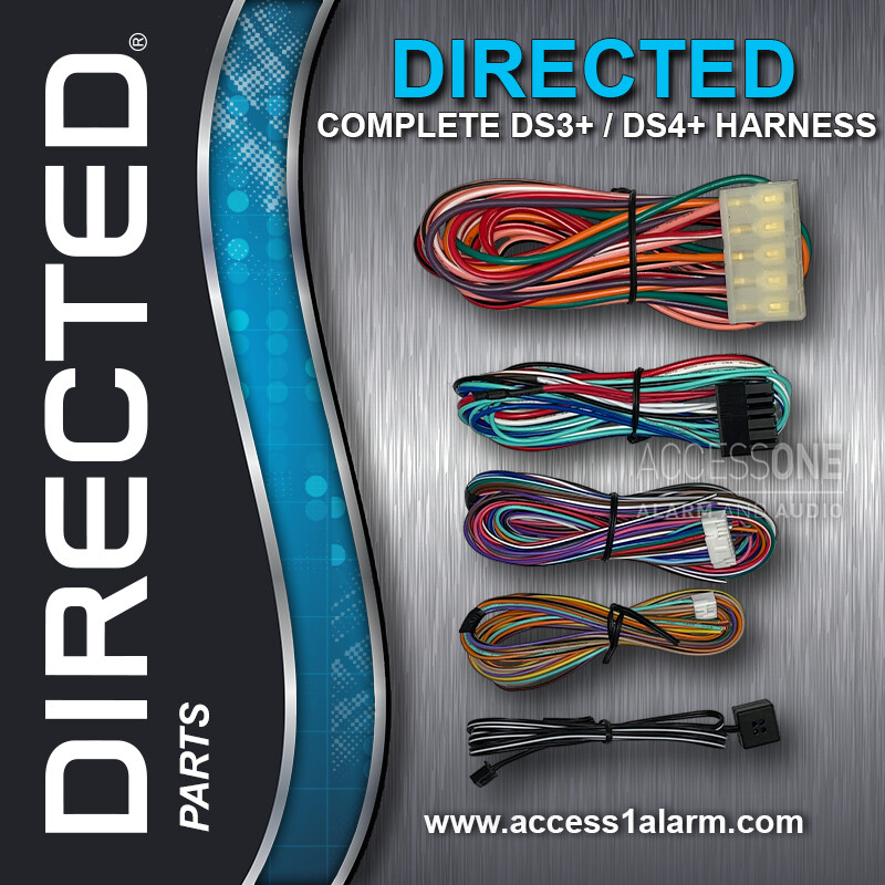 DS3+ DS4+ Complete Wiring Harness Clifford, AutoMate, Avital, Python, AstroStart