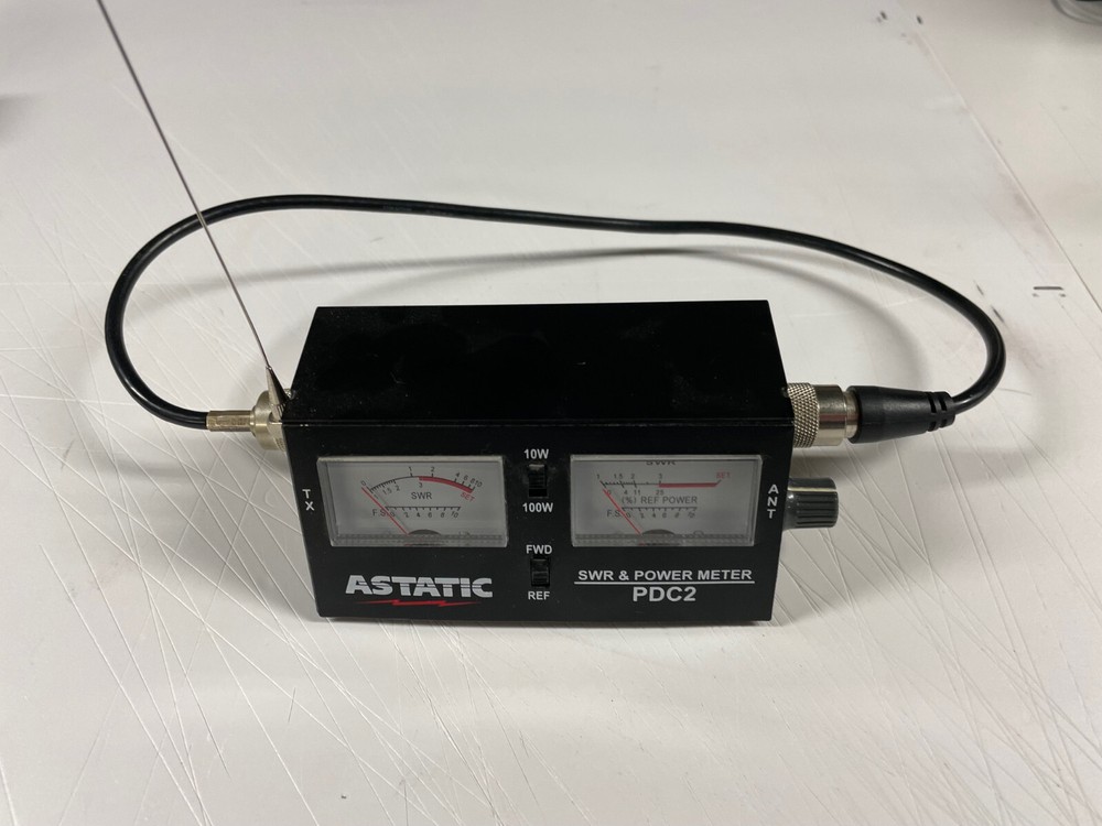 Astatic 302PDC2 SWR/RF Field Strength Test Meter