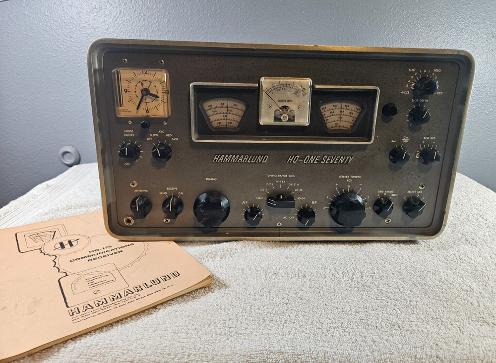 Hammerlund HQ-170 Ham Radio – Powers Up