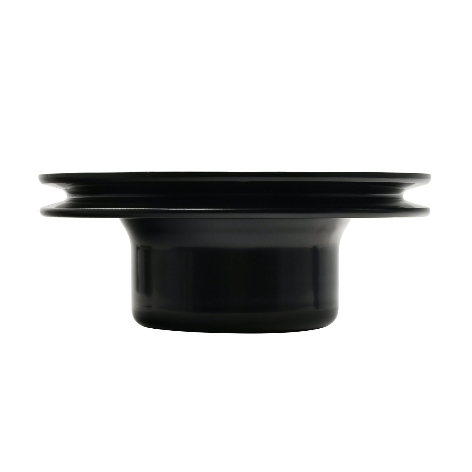 Steel Single-Groove Water Pump Pulley Black for 1965-1969 SBF 260 289 351W V8