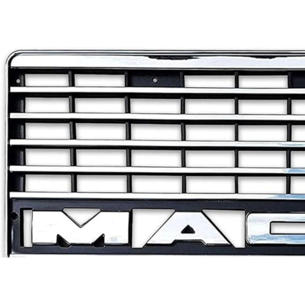 Chrome Grille with Emblem - Direct OEM Replacement for Mack CH Grille 6MF56M2
