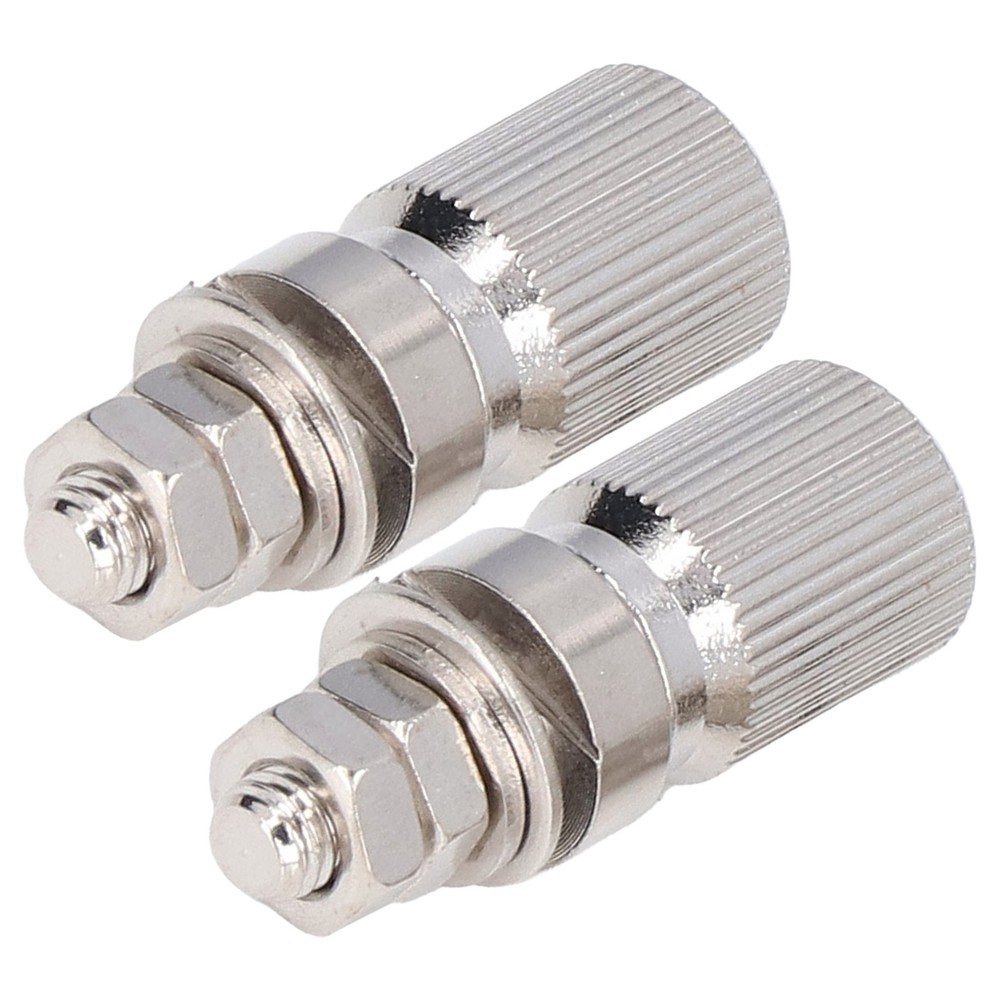 2Pcs Terminal Binding Post No Insulation Power Grounding Terminal Post BYE