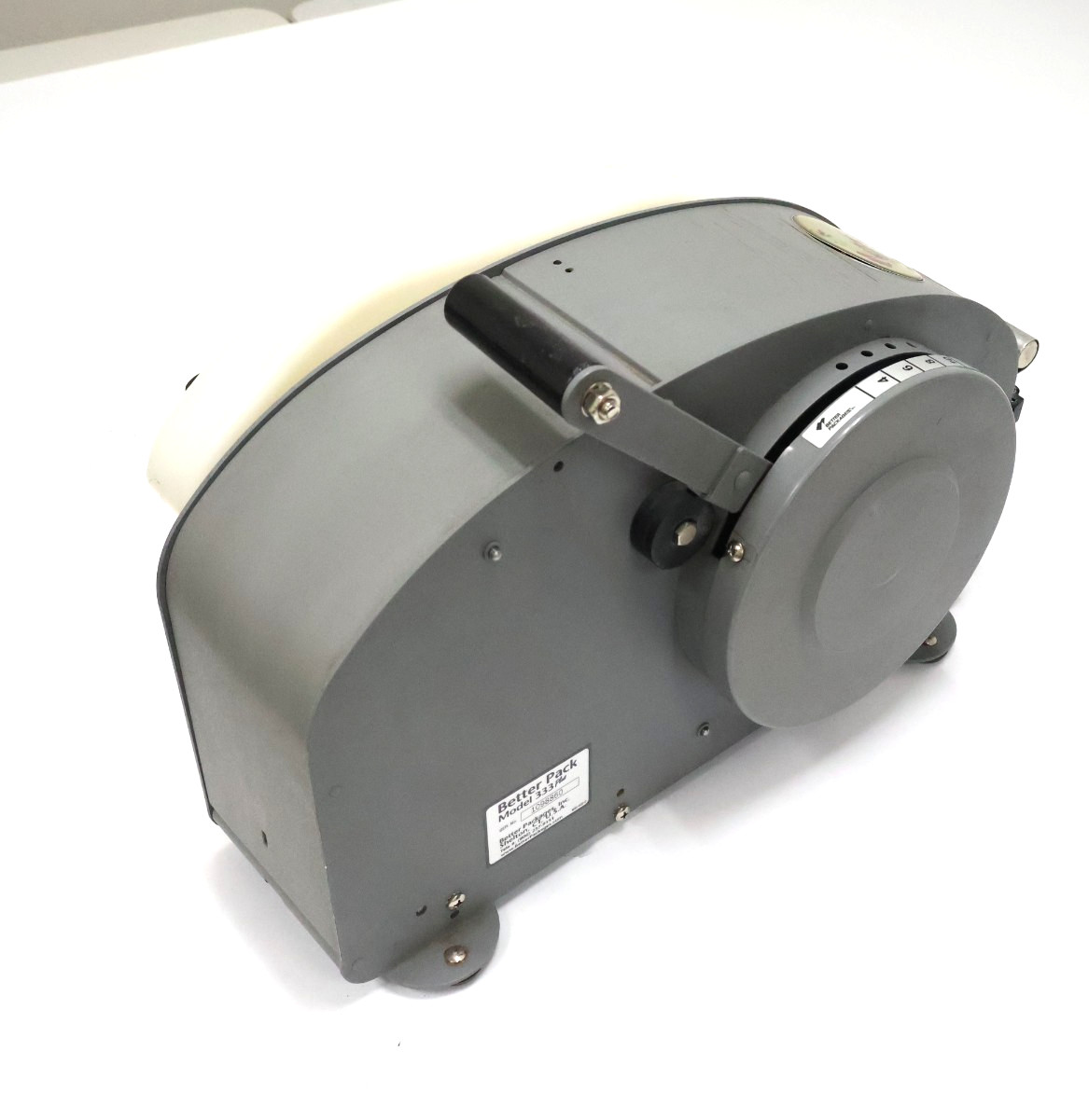 Better Pack 333 Plus Manual Water Activated Gummed Tape Dispenser READ