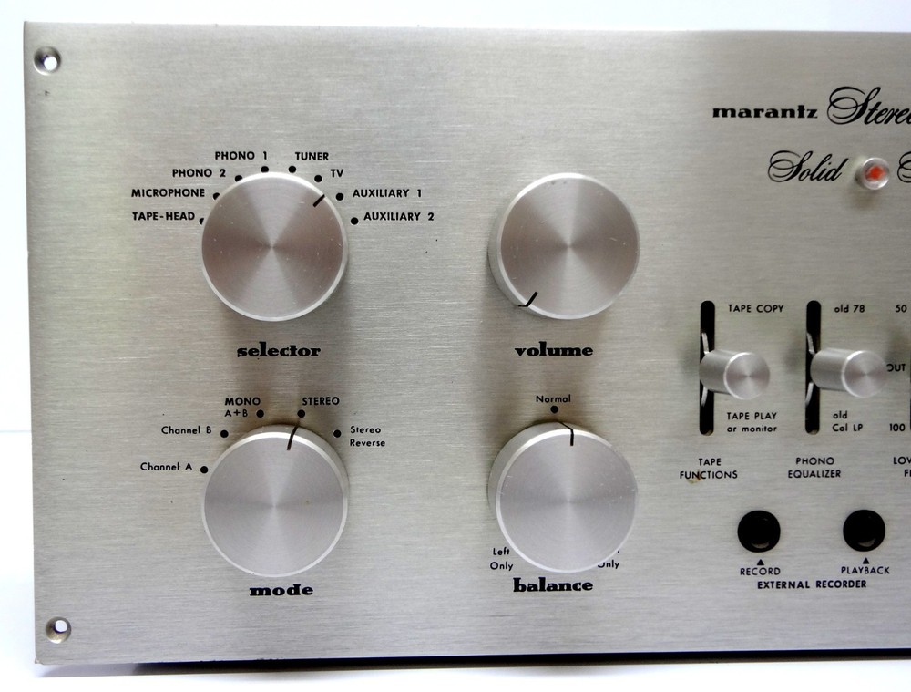 Marantz Model 7T Stereo Preamplifier, Cleaned, Tested