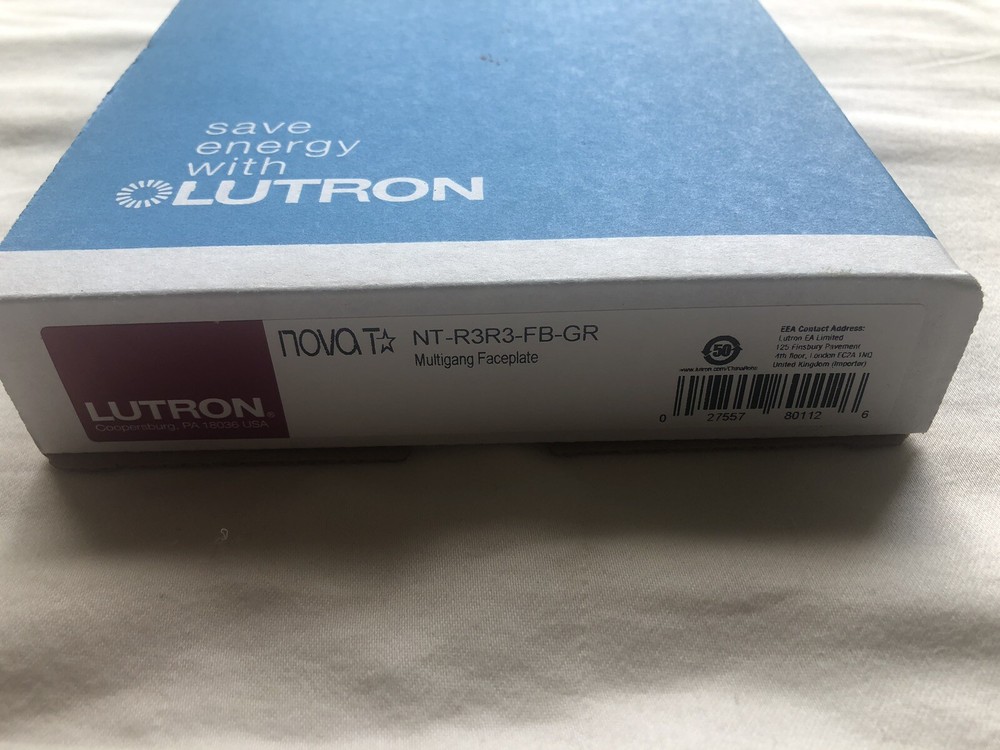 Lutron NT-R3R3-FB-GR NEW
