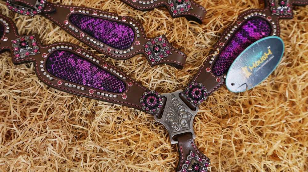 Headstall & Breast Collar Tack Set for Horse