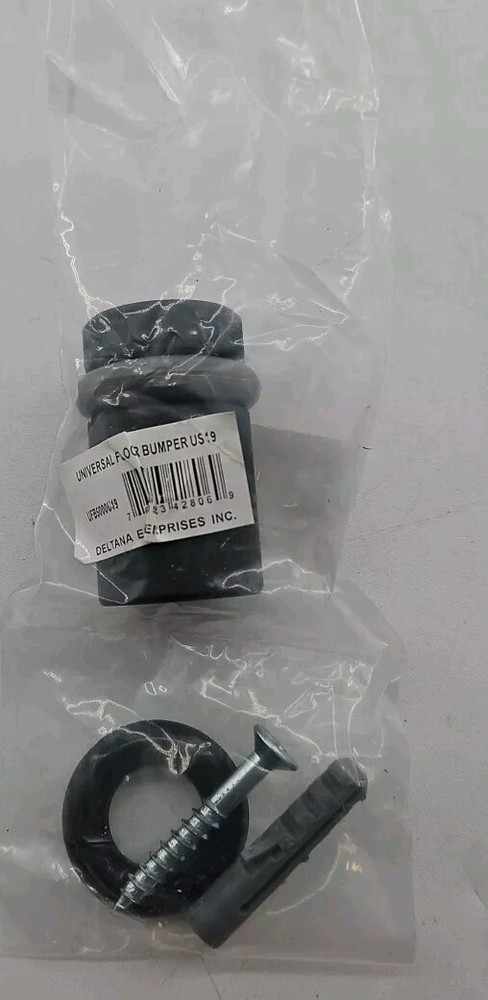 Deltana - UFB5000U19 - 2" Round Universal Floor Bumper - Black