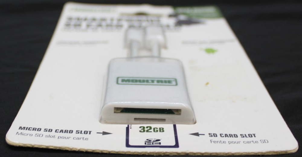 Smartphone SD Card Reader Moultrie Lightning Connector Micro USB Connector