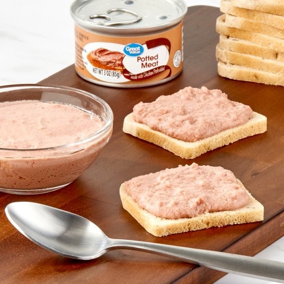 (12 pack) Great Value Potted Meat, 3 oz
